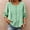 600#Army Green, variant on Boho Tops for Women Linen Cotton Embroidered Peasant Blouses Lightweight Breathable Shirts Loose Summer Clothing Light Purple L