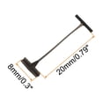thumbnail image 2 of Uxcell 3000pcs Standard Tag Gun Fasteners 1.1x0.3 Inch Black Garment Tag Barbs Attachments, 2 of 7
