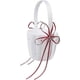 thumbnail image 1 of Wicker Rattan Flower Basket, Wedding Flower Girl Basket, Wicker Hand Woven Basket with Handle, 1 of 5