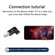 thumbnail image 4 of Cables adaptadores USB tipo c sweethay herramientas de conector a macho Codo Cabeza/Negro, 4 of 6