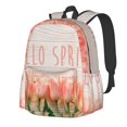 thumbnail image 1 of Disketp Hello Spring Mochila Escolar de Gran Capacidad y Peso Ligero, Mochila de Viaje Ideal para Escuela, Trabajo y Uso Diario, Cómoda y con Estilo, 1 of 8