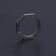 thumbnail image 4 of PENGXIANG Porte-Clés en Titane TC4 Ti, Anneau Octogonal, Taille CNC 30mm, 4 of 6