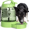 thumbnail image 1 of Botella de agua portátil para perros Lesotc, cuenco de viaje de 2,3 L, 1 of 9
