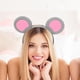thumbnail image 3 of Diadema con orejas de ratón única para fiestas Aro de pelo con orejas de animal adorable para cosplay Diademas con orejas de ratón Orejas de rata Diadema con orejas de ratón de, 3 of 7