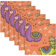 thumbnail image 6 of GZHJMY Llama Pattern Napkins Table Decorations Napkin Set for Gift Giving, Dining, Parties 20 x 20in, 6 of 7