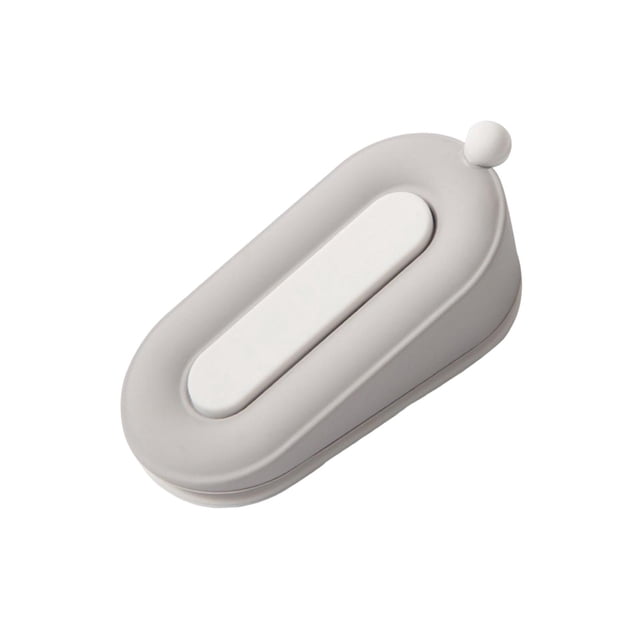 Tope de puerta práctico con cuña desmontable, novedoso, multiusos para Gris