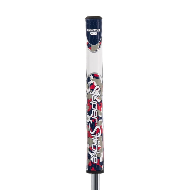 Super Stroke Zenergy Tour 2.0 Camo RWB Putter Grip, Polyurethane, 10.5, Smooth