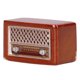 thumbnail image 4 of Radio De Casa De Muñecas, Decoración, Juguete De Radio De Casa De Muñecas Simulado Retro Encantador De Madera Para Juego Interactivo, 4 of 8