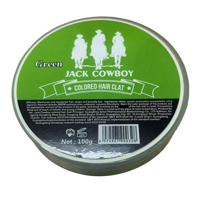 Disposable Temporary Hair Wax 100g For Parties,Festivals Color-Changed