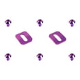 thumbnail image 1 of koolsoo 2Pcs Bike Self Locking Pedal Gaskets Beginners Spare Maintenance with Screws Violet, 1 of 9