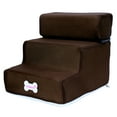 thumbnail image 1 of Trayknick Small Dog Cats Pet 3 Steps Removable Non-slip Ramp Climbing Detachable Bed Ladder, 1 of 13