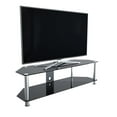 thumbnail image 6 of Pemberly Row Steel TV Stand w/ Cable Management for up to 65" TVs - Black/Chrome, 6 of 9
