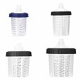 thumbnail image 2 of Graflsoa 800ml Paint Mixing Cup Set with 4 Sealing Plugs, 10 Disposable Inner Cups & Lids, Durable Polypropylene Housing, Clear Scale Marks, Multiple Capacities Available, 2 of 6