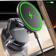 thumbnail image 1 of Cargador de coche LISEN con ventosa para teléfono, 15 W, Magsafe, 1 of 9