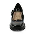 thumbnail image 6 of Journee Womens Gladys Treaded Outsole Mary Jane Pumps, 6 of 9
