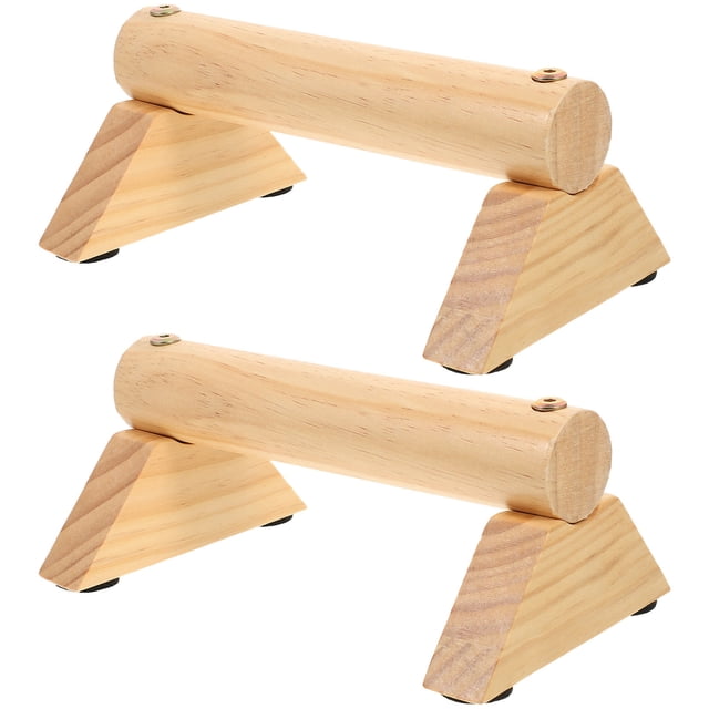 LIFKOME 1set Bars With Non Slip Grip For Enhanced Upper Body Workout Fitness Accessory Pine For Home Gym And Training