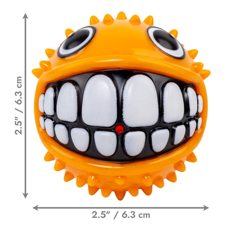 KONG® Grinz Puffer Fish Ball Dog Toy, Medium - Walmart.com