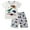 4 Blanc, variante sur Little Hand Ensemble de Pyjama Dinosaure pour Tout-Petit Garçon Été 100 % Coton Pyjamas Vêtements de Nuit 3T