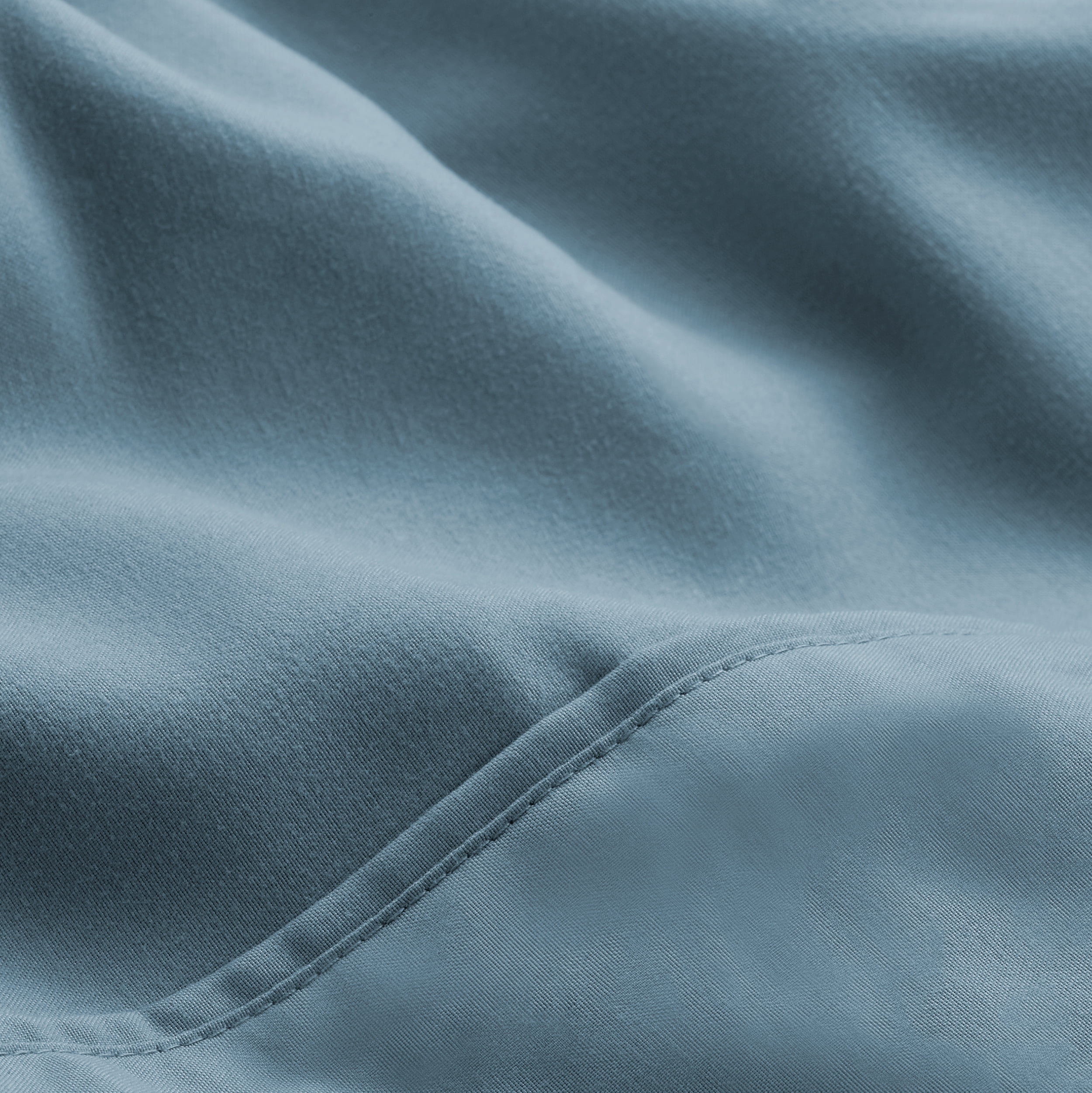 Bare Home Microfiber 7-Piece Coronet Blue and Coronet Blue Bed in a Bag, Full
