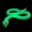 35.5in Luminous Green, variant on 35.5-inch Oversized 3D Printed Snake Model with Movable Teeth and Flexible Joints, Reptile Animal Figurine, Stress Relief, Surprising and Magical Gift