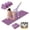 purple, variant on NCQ Foldable Yoga Mat Thick Non-Slip Exercise Mat - Packable Travel Fitness Mat with Carrying Bag for Yoga, Pilates, Workout, Home & Gym