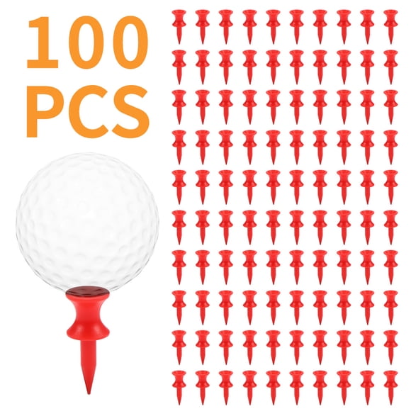 De Golf De 100 Uds., Pasador De Límite De Uñas De Plástico, Accesorio Para Deportes Al Aire Libre, Dispositivo Para Ayudas De Entrenamiento Para Golfistas Vogacara OD006961-00