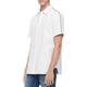 thumbnail image 1 of Calvin Klein - Camisa con botones para hombre, diseño de rayas de carreras, color blanco, mediano Calvin Klein Botones al frente, 1 of 1