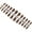 Light Coffee, variant on 24Pcs Fake Nails Ultra-Thin Removable Matte Texture Vivid Color Unbreakable Wearable Press on Fake Nails DIY Manicure Tools Nail Supplies