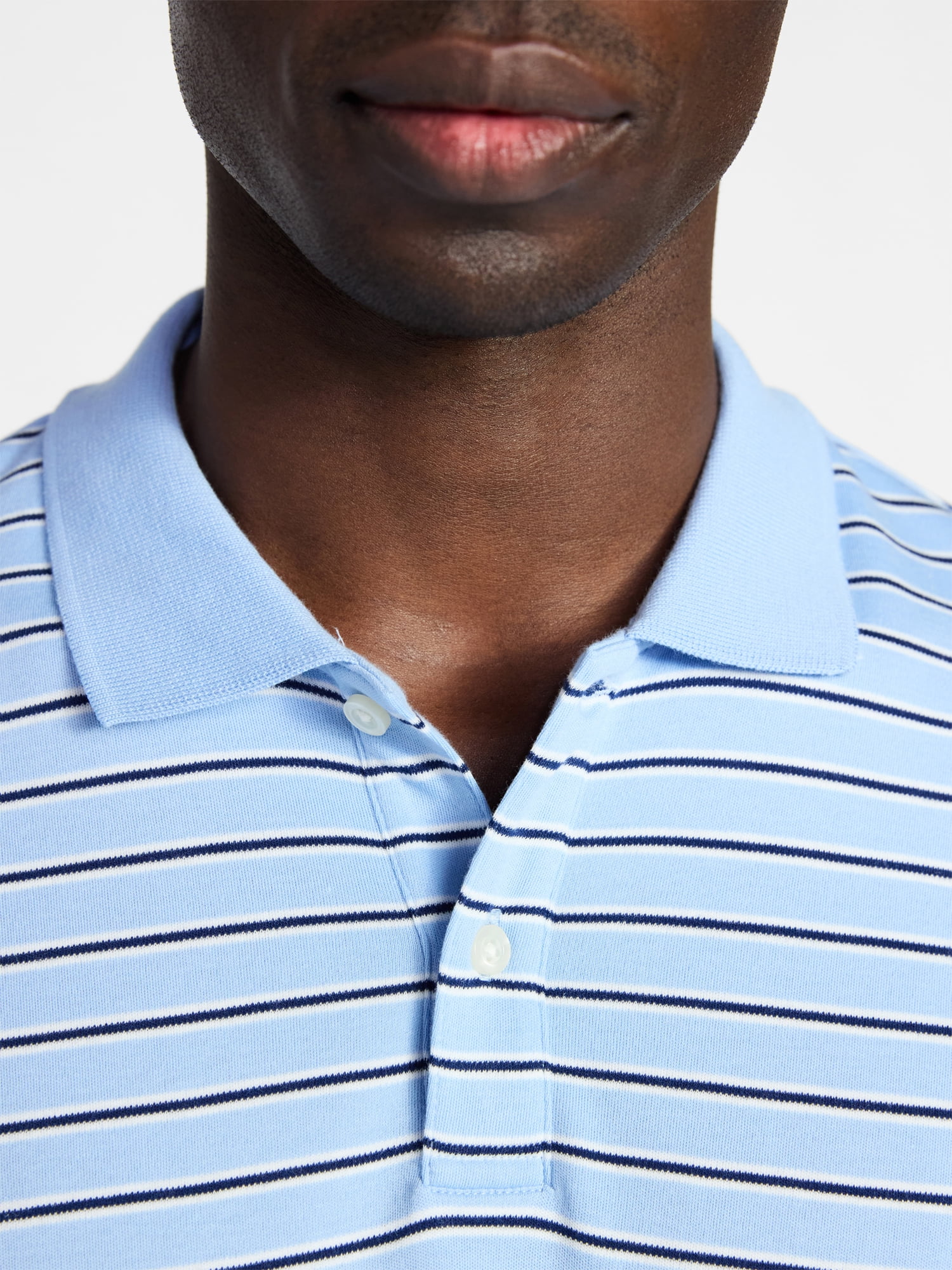 George Men's and Men's Big & Tall Short Sleeve Interlock Polo Shirt, Sizes S-5XL, LT-3XLT