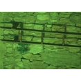 thumbnail image 1 of Ahgly Company Tapis d'Intérieur Lavables en Machine Rectangle Transitionnel Vert Émeraude Profond, 2' x 3', 1 of 7