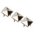 thumbnail image 3 of 100 Pcs Rivets, Rivets Carrés Pyramide Punk pour Bracelets, Vêtements, Sac à Main Rivet en Cuir Rivet Punk avec 4 Clous en Métal, 3 of 7