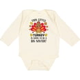 thumbnail image 3 of Inktastic This Little Turkey is Going to Be a Big Sister Girls Long Sleeve Baby Bodysuit, 3 of 5