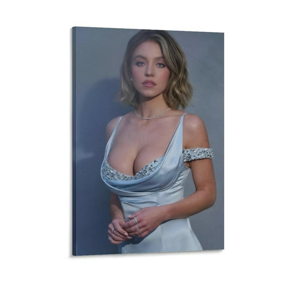 Sydney Sweeney Hot Girl Sexy Poster (41) Picture Print Canvas Poster Wall Paint Art Posters Decor Modern Home Artworks Gift 12x18inch(30x45cm)