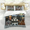 thumbnail image 5 of 3 Piece Bedding Set For Cappuccino Assasino Tung Tung Sahur Comforter Cover Set Cute Duvet Cover Sets Super Soft Teens Bedding Set Kids Bedroom Gifts，1 Duvet Cover with 2 Pillowcases Twin, 5 of 6