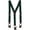 Hunter Green, variant on CTM® Elastic Button End Suspenders (Men's)