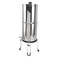 thumbnail image 1 of Water Filtration System, Stainless Steel Gravity Fed Water Filter Durable  for Picnic, 1 of 7