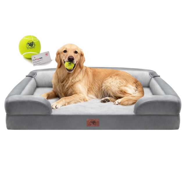 Cama para perros Song Puppy, espuma viscoelástica ortopédica extra grande, XL