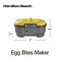 Hamilton Beach Egg Cooker, Egg Bites Maker & Poached Egg Maker, 2 Egg