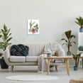 thumbnail image 2 of Green Plants in Orange Planters Modern Abstract Foliage 13 in x 19 in Framed Painting Art Print, by Stupell Home Décor, 2 of 6
