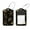 multicolored 2, variant on PhooArto Airplane with Dashed Path Lines Luggage Tags with Stainless Steel Loop, 2 Pack Luggage Tag Holders for Travel Luggage Baggage Identifier