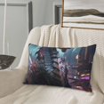 thumbnail image 6 of Binfone Urban Mechanical Dragon Standard Size Pillowcase, Long Staple Pure Cotton Envelope Closure Pillow Cover (Pillow core not included),16"x24", 6 of 7