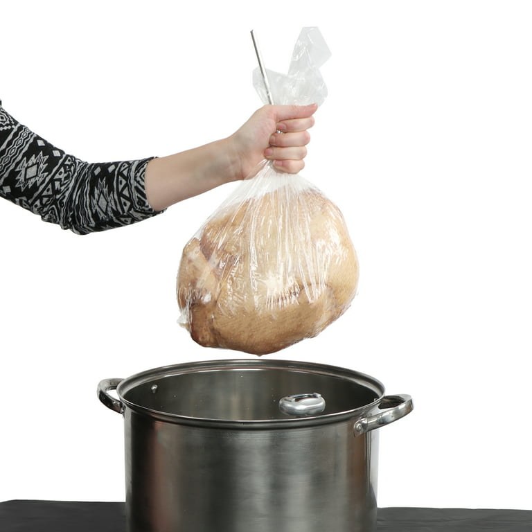 Rural365 Poultry Shrink Bags 50ct Large Turkey Bag - 16 x 28 Inch