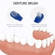thumbnail image 3 of EeaseMX 2 cepillos de dientes de doble cabezal en forma de T para dentaduras postizas, herramientas de limpieza (blanco y azul), 3 of 7