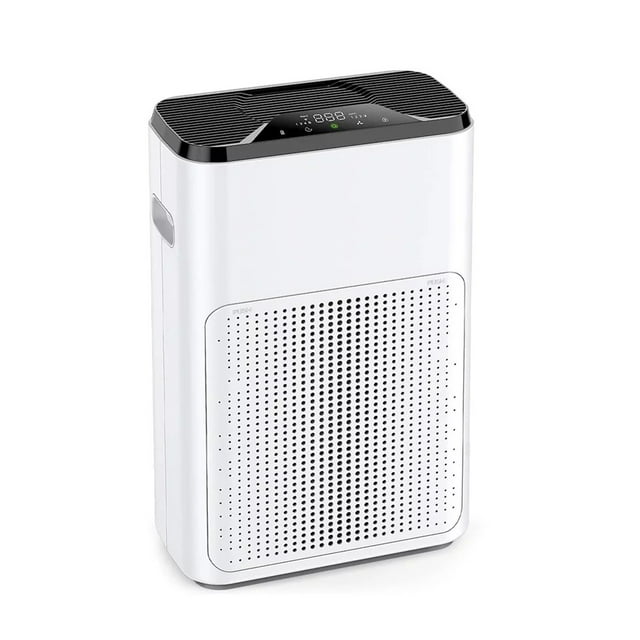 Home Air Purifier , with Multiple Speeds Timer True HEPA to Safely Remove Dust, Pollen, Allergens, Odor , High-Efficiency