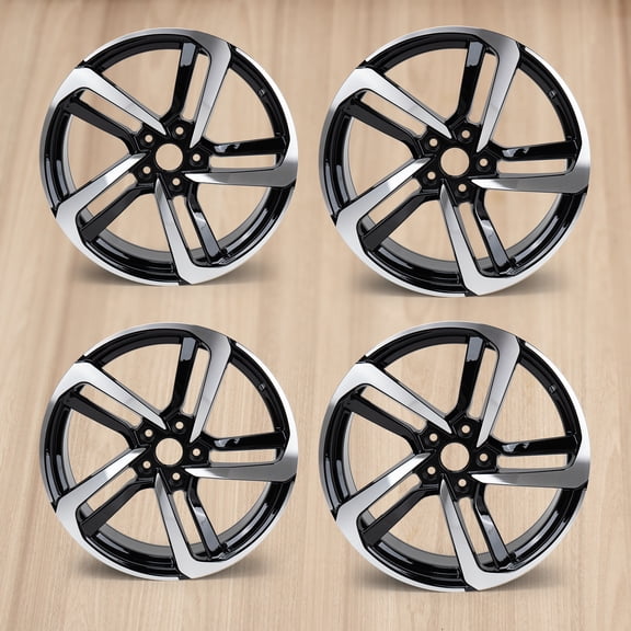 4-Pack Replacement Wheel Rim 19"x8.5" Aluminum Wheel for Honda Accord 2018-2022, Black