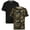Fatigue Camo/Black, variant on RBX Boys' Athletic T-Shirt - 2 Pack Active Performance Dry-Fit Sports Tee (Size: 8-16)