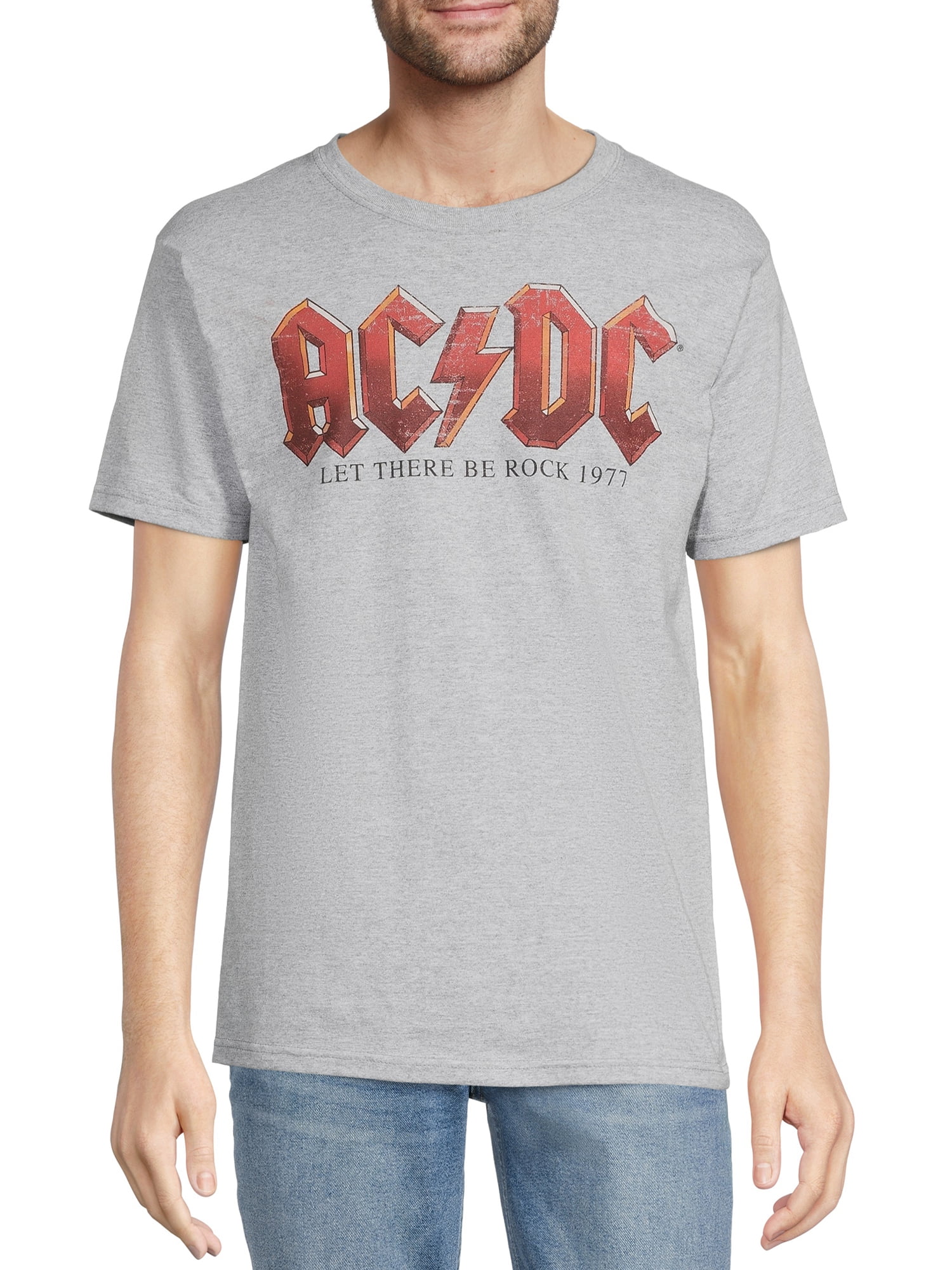 AC/DC Men's and Big Men's Graphic Tees, 2-Pack