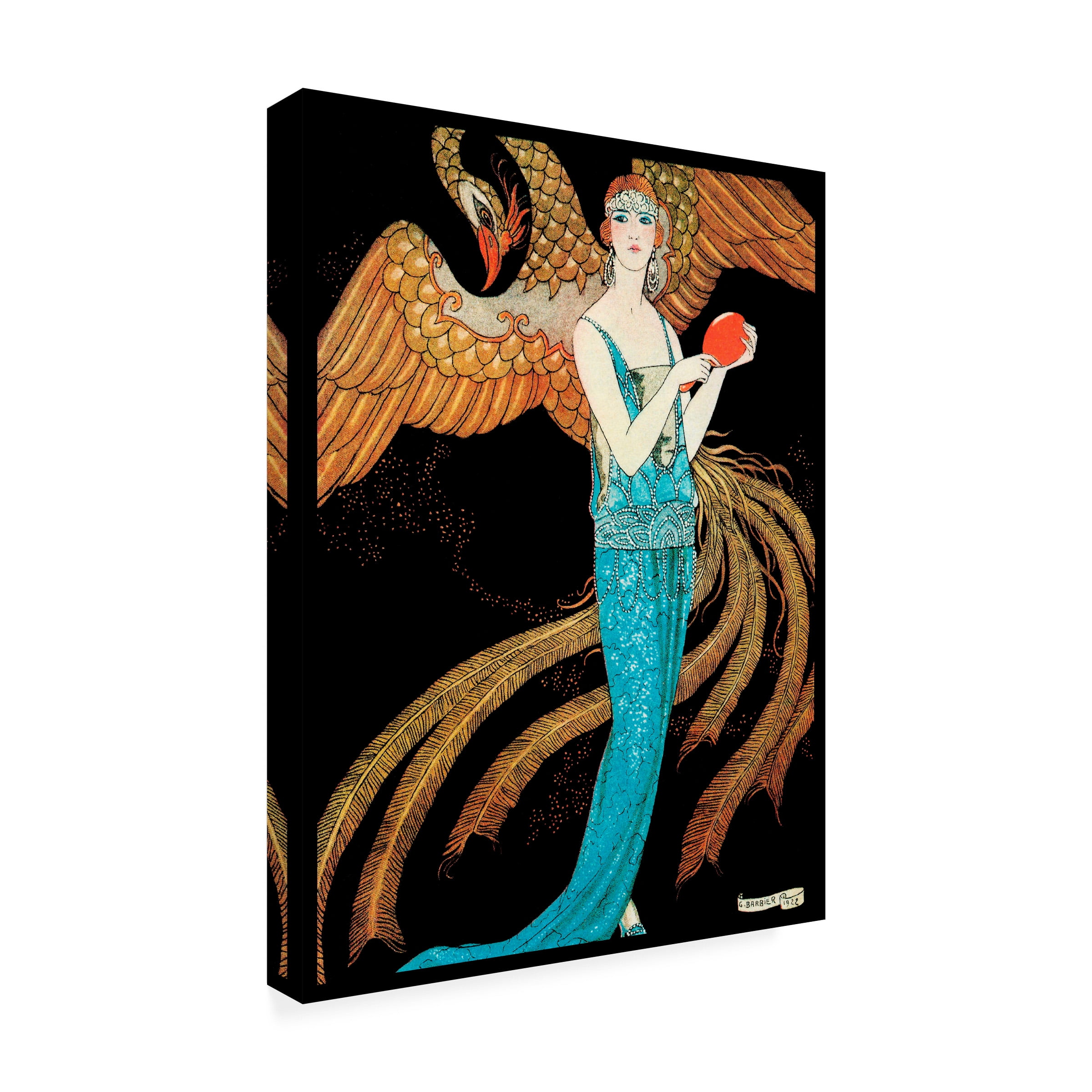 Vintage Lavoie 'Fashion 43' Canvas Art