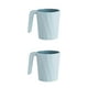 thumbnail image 3 of Billuyoard Vaso de plástico para cepillo de dientes, vaso de baño, artículos de tocador de viaje, taza de lavado, accesorios de baño azul claro 2piezas, 3 of 6