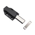 thumbnail image 1 of Rebotador de puerta de gabinete negro, interruptor invisible sin manija tipo empuje, puerta de cajón de rebote oculta, 1 of 5